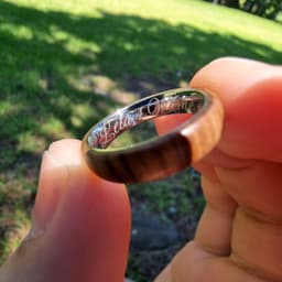 Wooden Ring / Wedding Band, photo 10