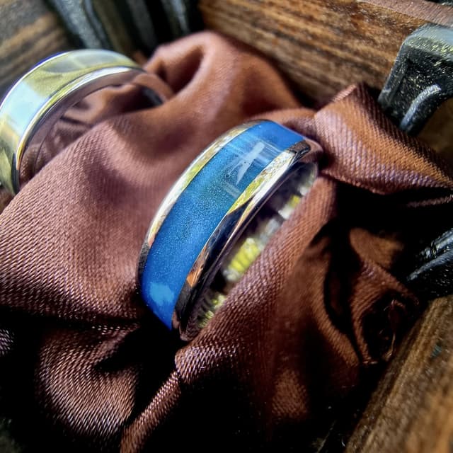 Resin Inlay Ring "Resin-ating with style!"