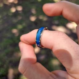 Resin Inlay Ring "Resin-ating with style!", photo 7