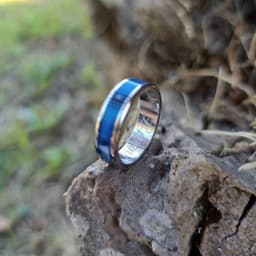 Resin Inlay Ring "Resin-ating with style!", photo 8