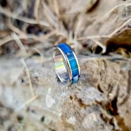 Resin Inlay Ring "Resin-ating with style!", photo 10
