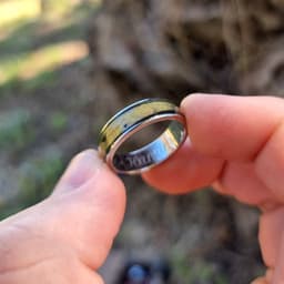 Resin Inlay Ring "Resin-ating with style!", photo 17