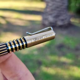 EDC Brass Pen "Groovy!", photo 9