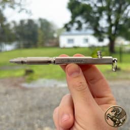 Slimline Stainless Steel Bolt Action Pen & Pencil, photo 14