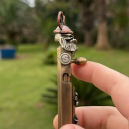 Pirate Brass Bolt Action Pen, photo 5