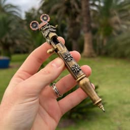 Pirate Brass Bolt Action Pen, photo 10