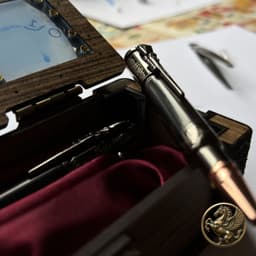 Regular + Miniature Bolt Action Pen / Pencil Combo Set (Limited), photo 6