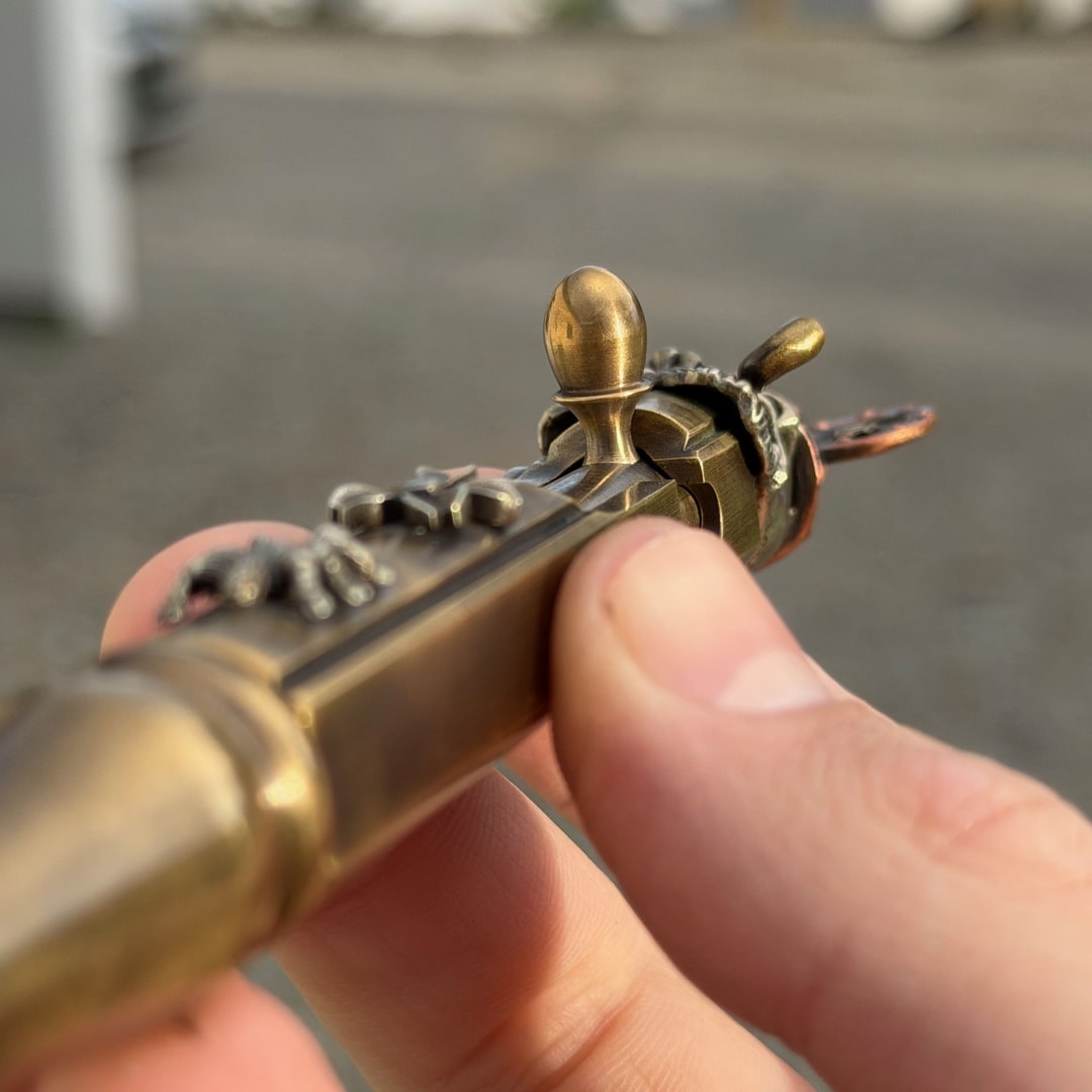 Pirate Brass Bolt Action Pen, photo 11