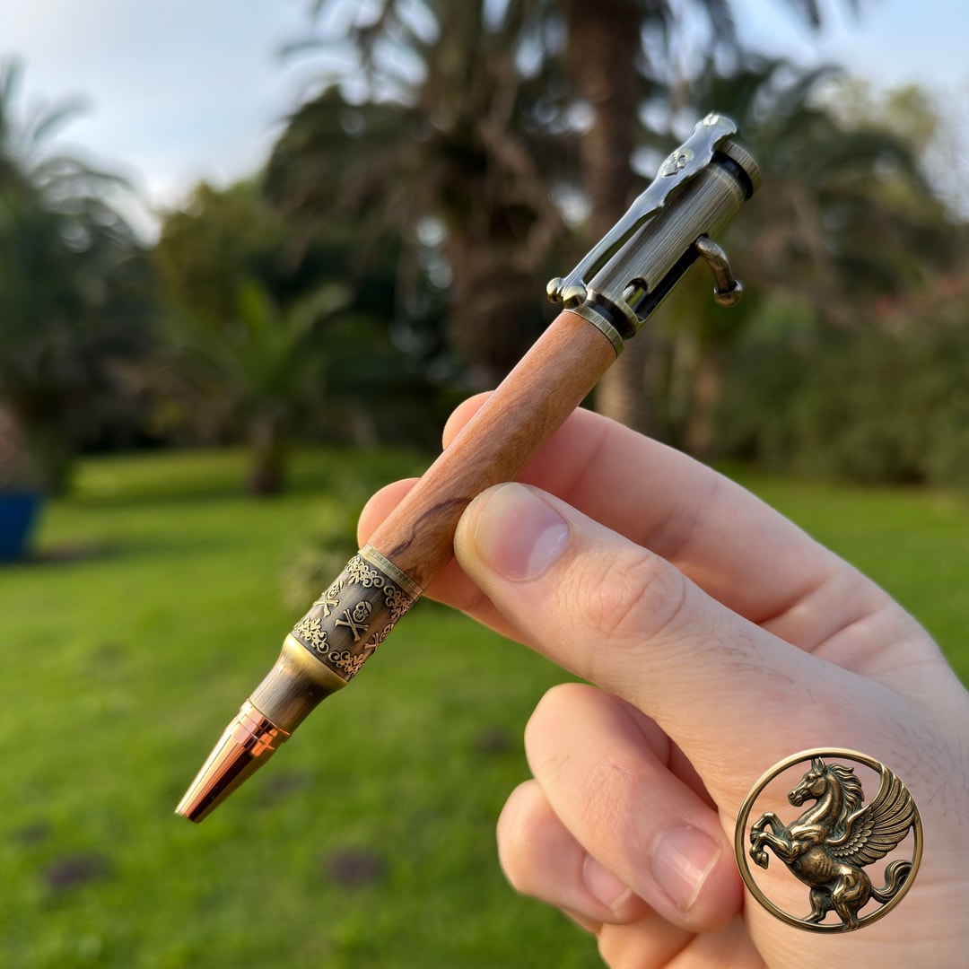 Pirate Art Study Bolt Action Pen / Pencil System "Shivers"