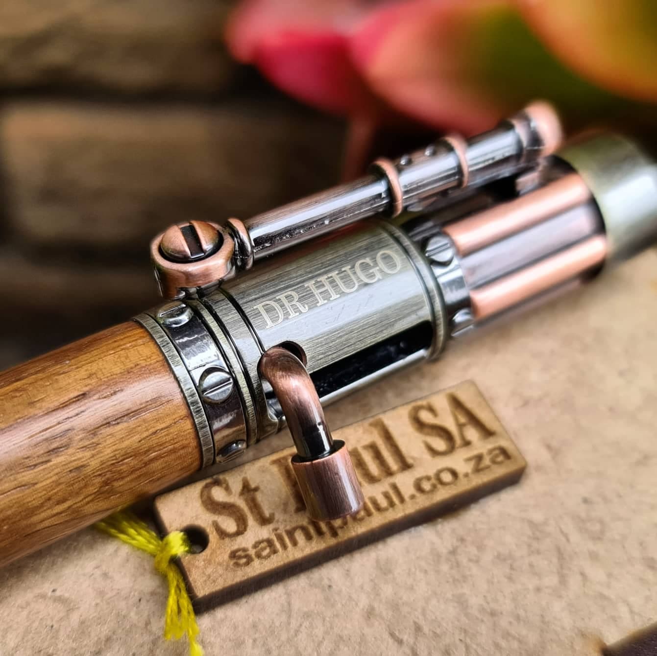 Steampunk Bolt Action Pen