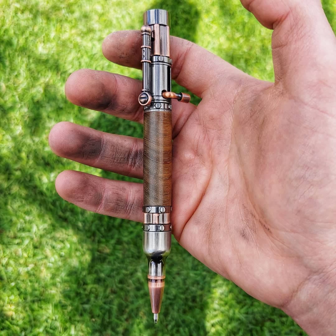 Steampunk Bolt Action Pen - Image 5