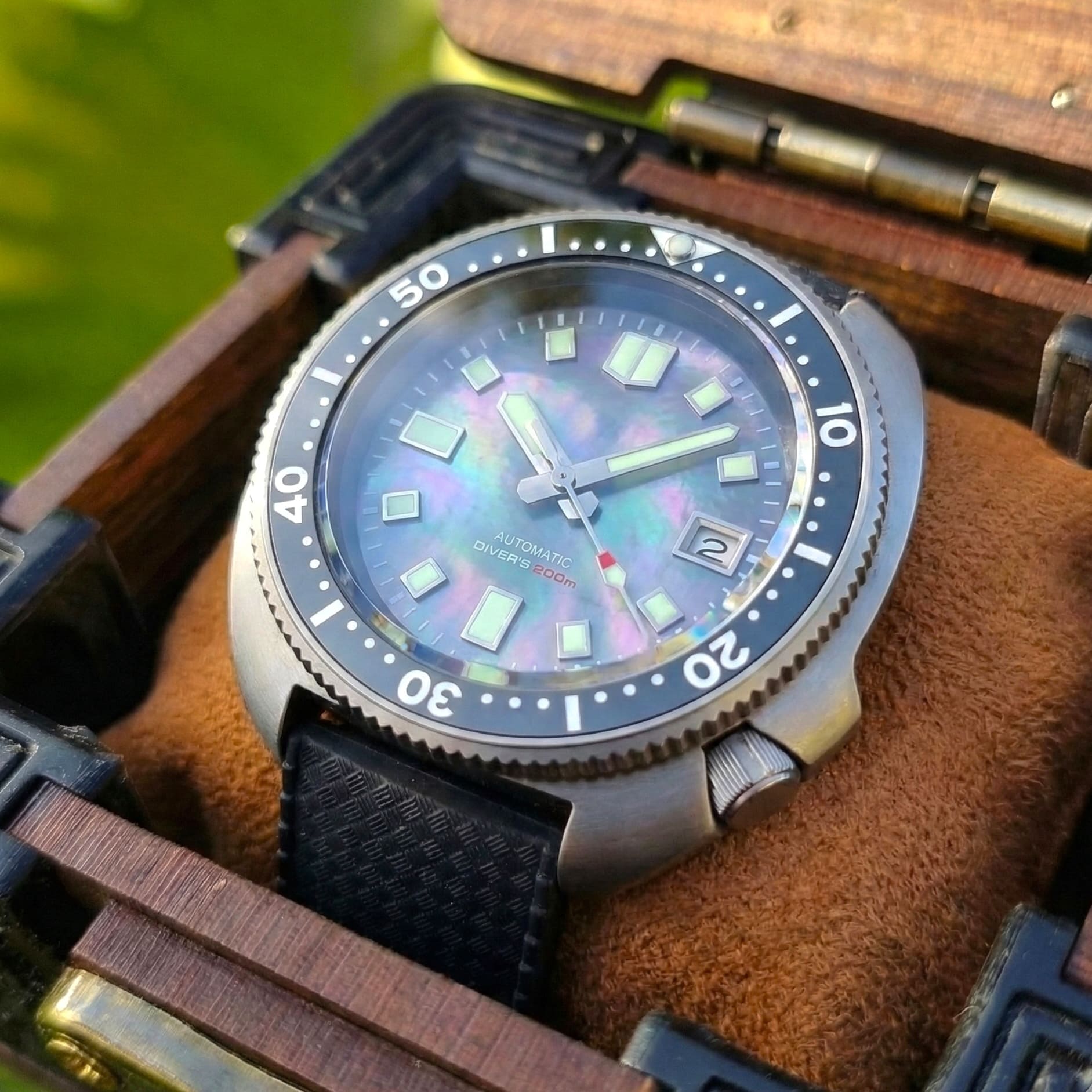 44mm Diver Watch “The Turtle”