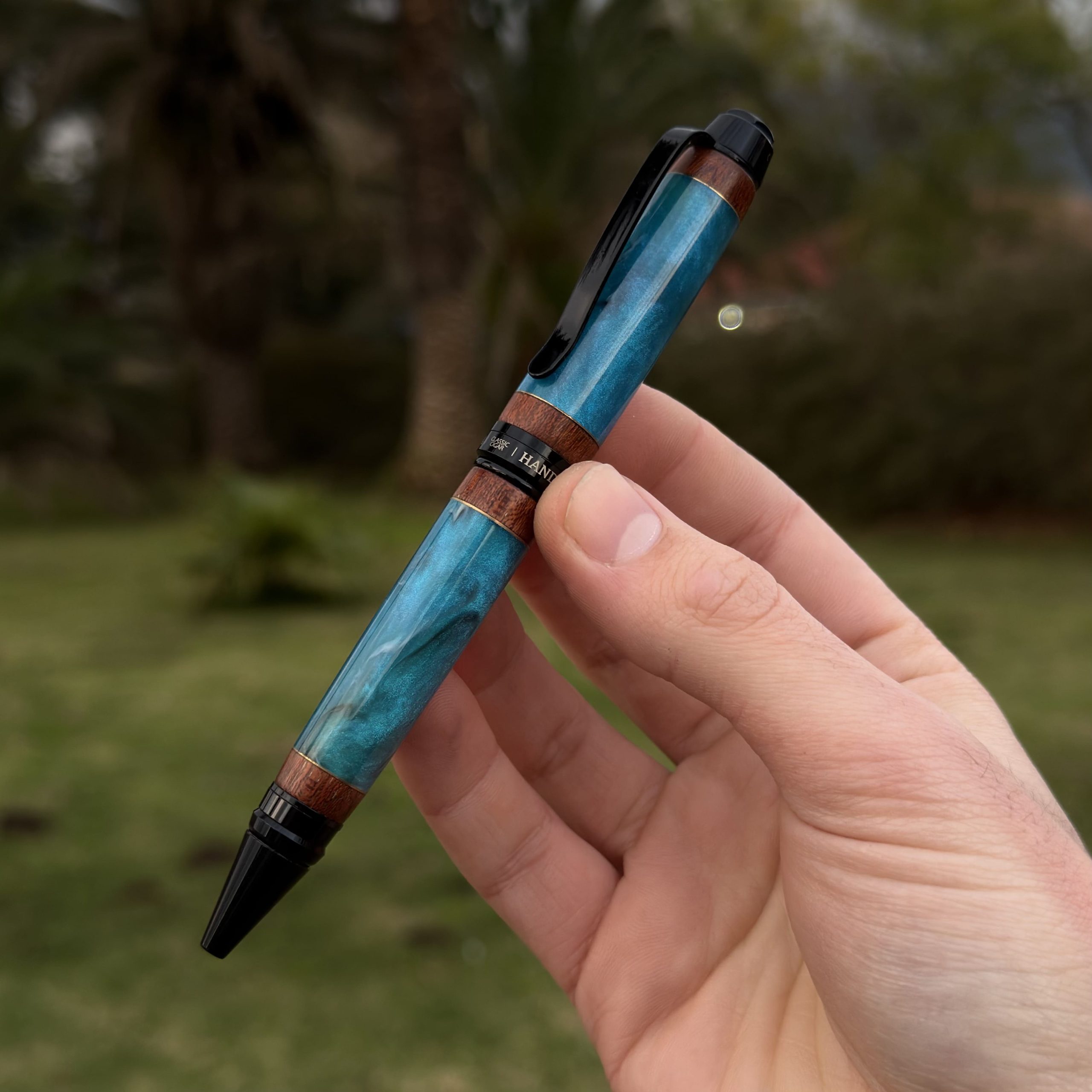Classic Cigar Pen / Pencil (Hybrid Wood & Resin)