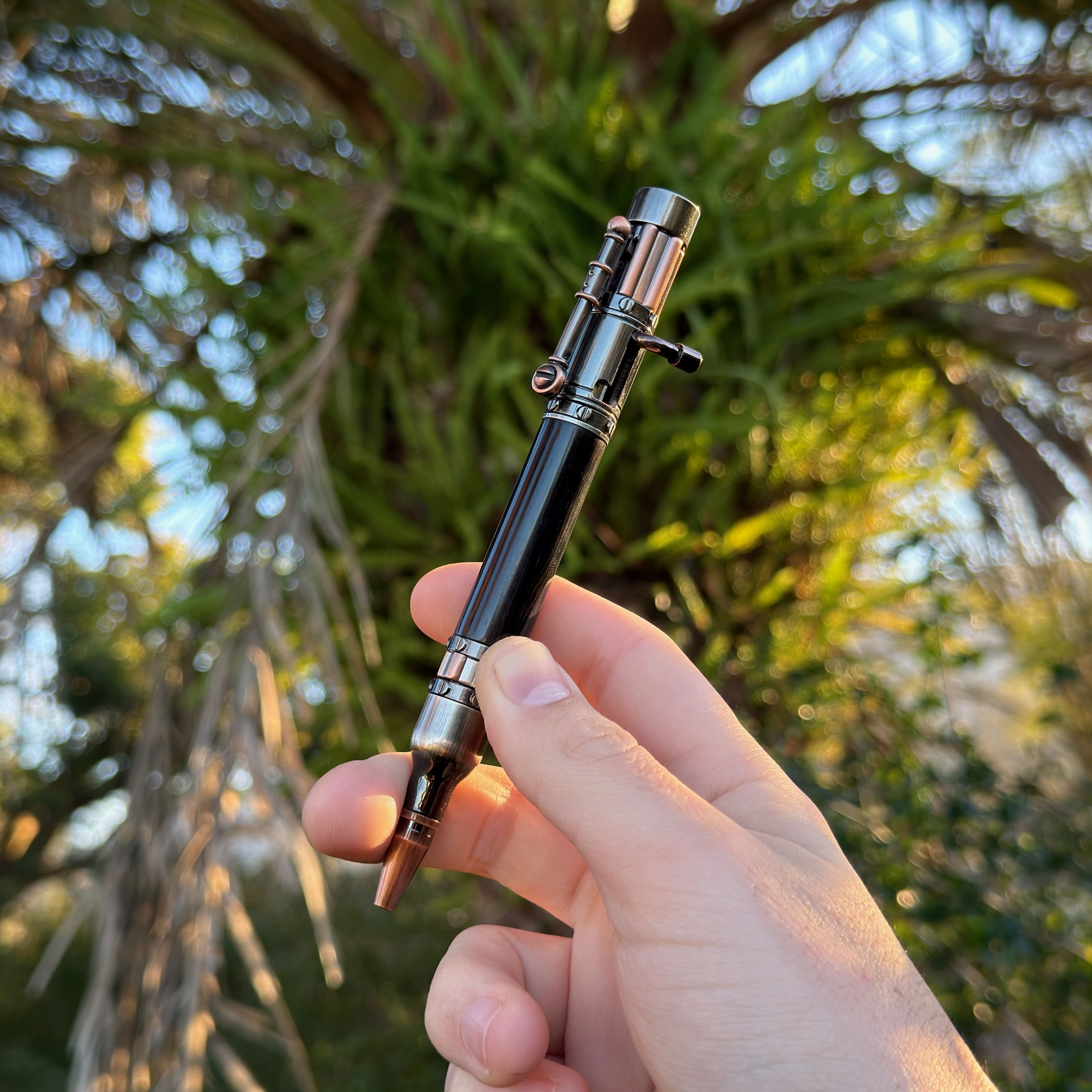 Steampunk Bolt Action Pen & Pencil “Victoria”